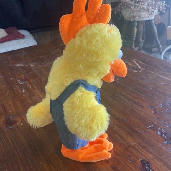 Nat and Jules cluck rooster plush toy motion moving and sound NWT 11 in tall - Picture 4 of 10